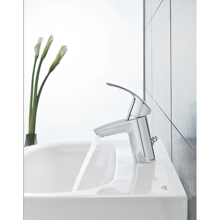 Grohe Eurosmart Cloakroom Basin Mixer Tap with Waste 