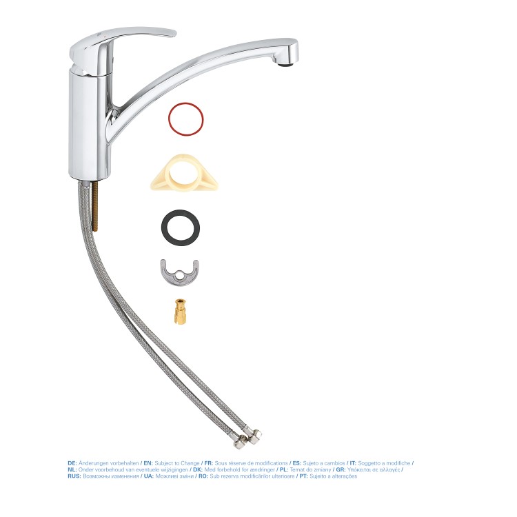 Grohe Eurosmart Single Lever Kitchen Mixer Tap