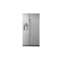 GRADE A2  - Samsung RSG5UCRS G-series Real Steel Side By Side Fridge Freezer with Ice and Water Disp