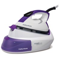 Morphy Richards 333000 Intellitemp Steam Generator Iron White And Purple