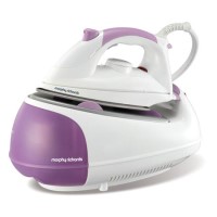 Morphy Richards 333019 Steam Generator Ceramic Sole Plate White And
