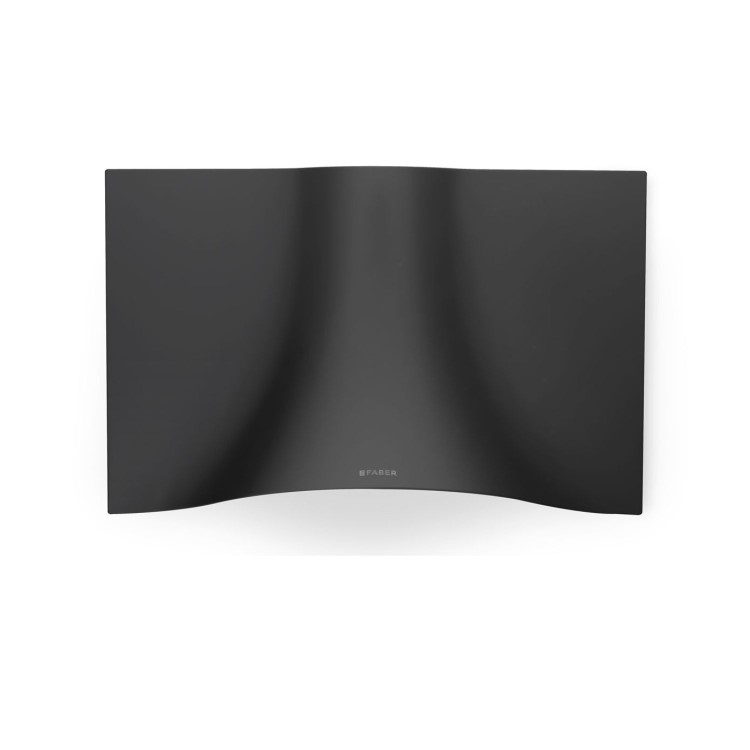 Faber Veil 90cm Wall-mounted Cooker Hood - Black Matt