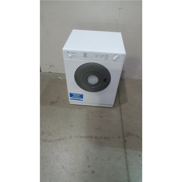 GRADE A2 - Indesit IS41V 4kg Compact Freestanding Vented Tumble Dryer Polar White