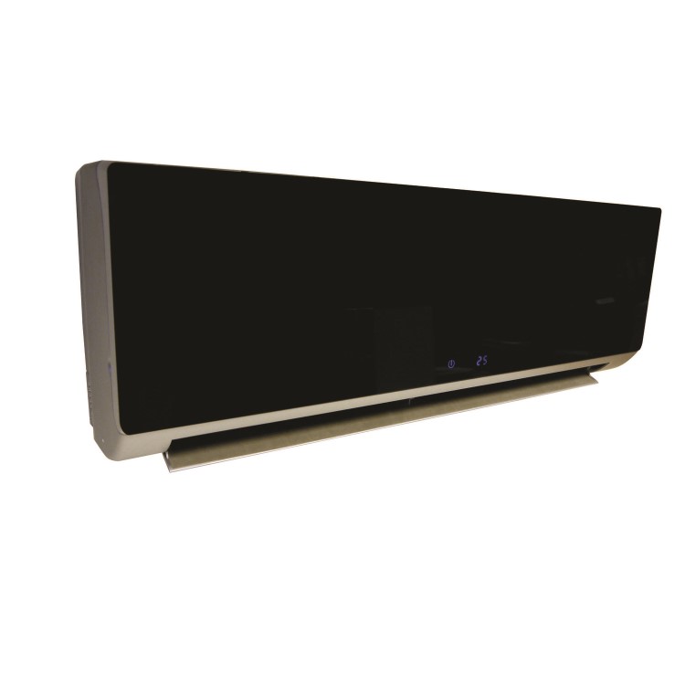 GRADE A1 - 24000BTU 7Kw Black Wall Split Inverter Air Conditioner - Heating and Cooling