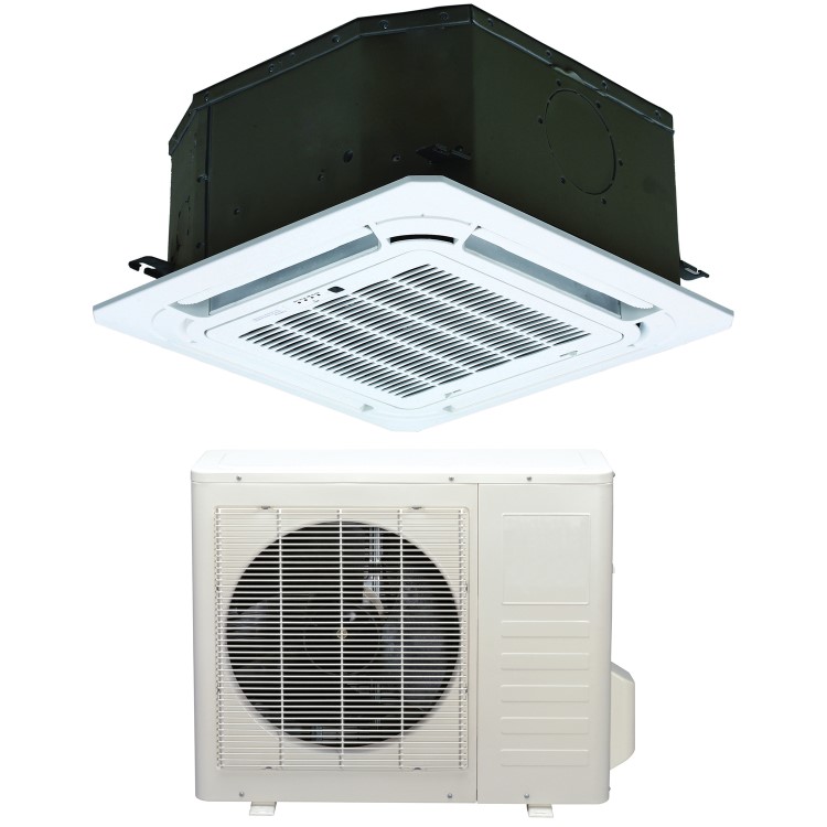 18000 BTU Compact Ceiling Cassette Air Conditioner 5kW with Heat Pump