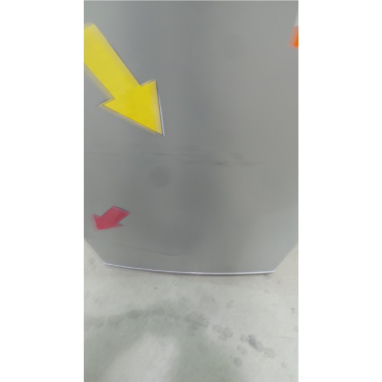 GRADE A3 - Hotpoint RFAA52S Ice Diamond Freestanding Fridge Freezer Silver