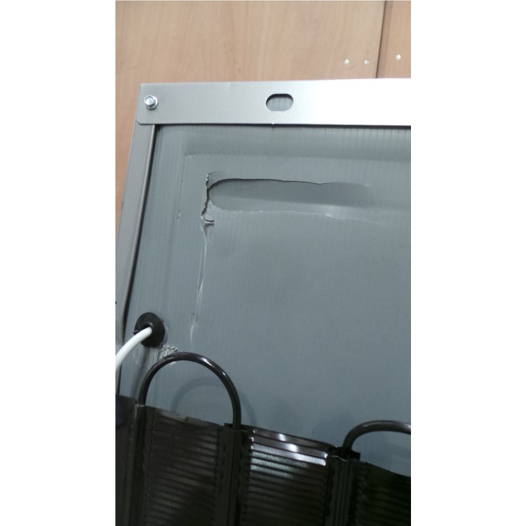 GRADE A3 - Hotpoint RFAA52S Ice Diamond Freestanding Fridge Freezer Silver