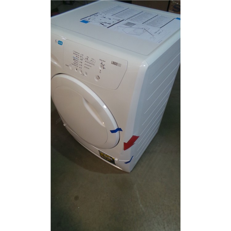 GRADE A2 - Zanussi ZDP7205PZ LINDO100 7kg Freestanding Condenser Tumble Dryer White