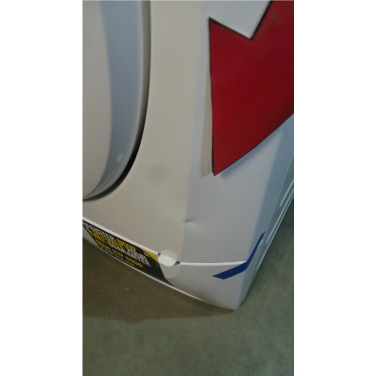 GRADE A2 - Zanussi ZDP7205PZ LINDO100 7kg Freestanding Condenser Tumble Dryer White