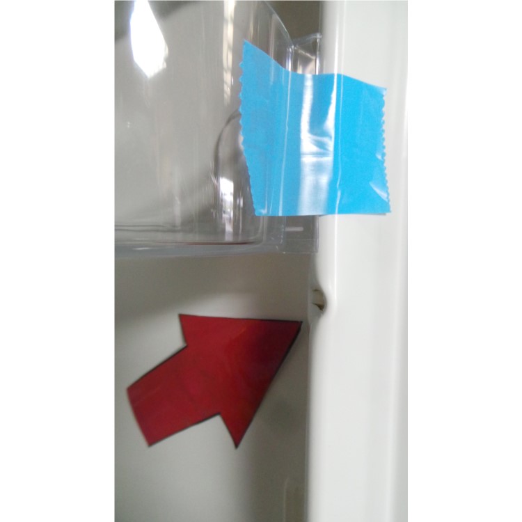 GRADE A2 - Zanussi ZRB34315XA Frost Free Freestanding Fridge Freezer With SuperFresh Drawer - Grey With Antifingerprint Stainless Steel Door