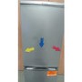 GRADE A3 - Hotpoint RFAA52S Ice Diamond Freestanding Fridge Freezer Silver