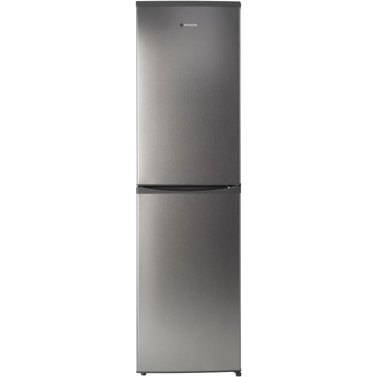 Hoover HVBF195XK 281 Litre Freestanding Fridge Freezer 50/50 Split Frost Free 55cm Wide - Stainless Steel