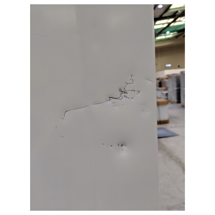 Refurbished Hoover H1826MNB5WWK Freestanding 308 Litre 50/50 Frost Free Fridge Freezer