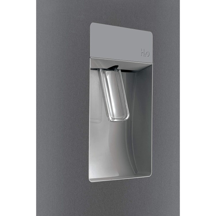 Refurbished Candy CMCL5172SWDK Freestanding 253 Litre 50/50 Low Frost Fridge Freezer Silver