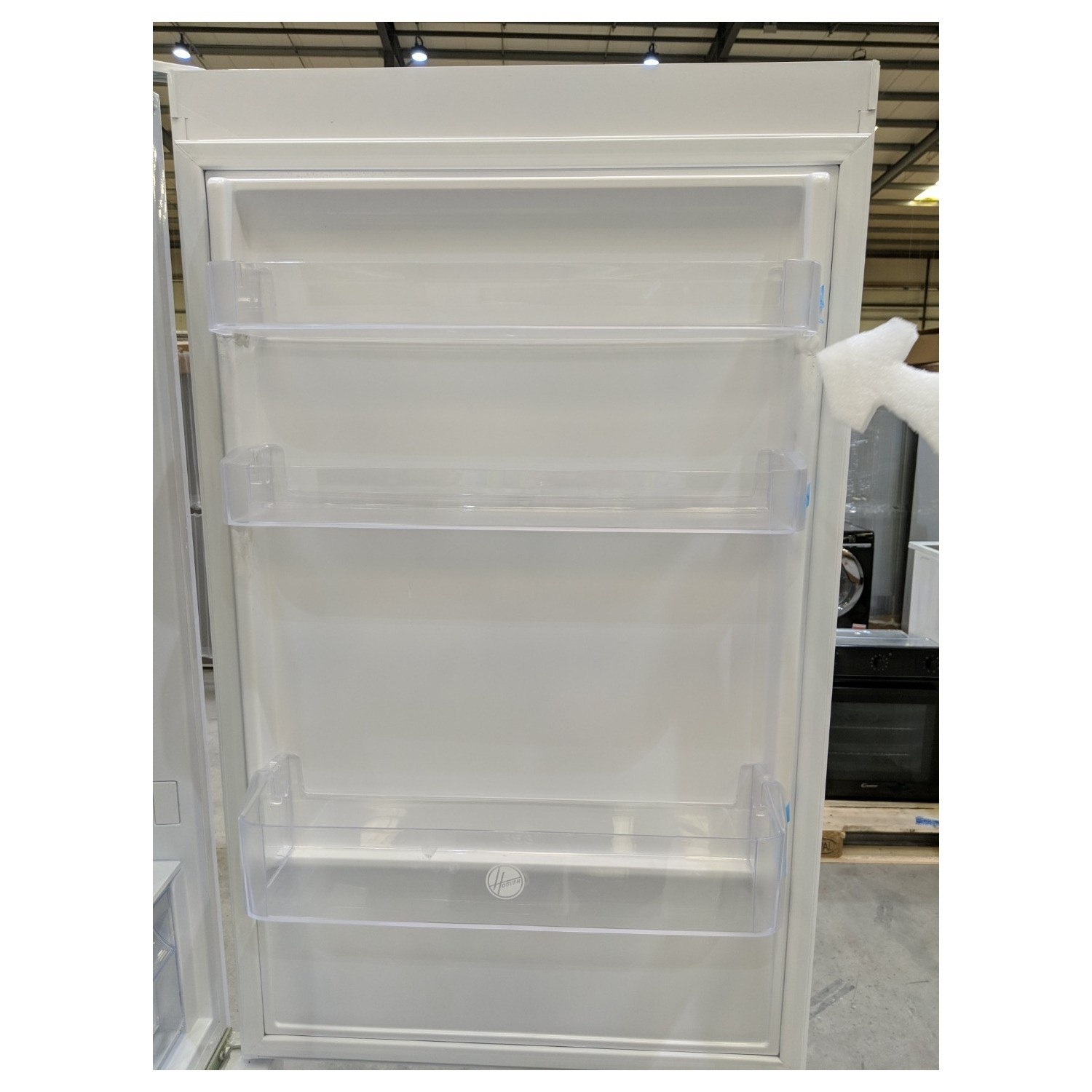 Refurbished Hoover HVN6182W5KN Freestanding 312 Litre 50/50 Fridge