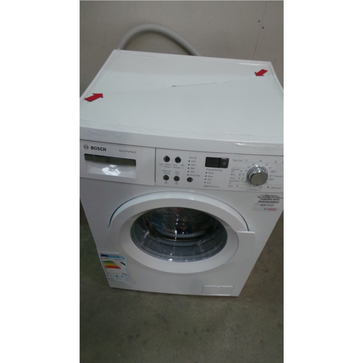 GRADE A3 - Bosch WAQ283S1GB VarioPerfect 8kg 1400rpm Freestanding Washing Machine In White