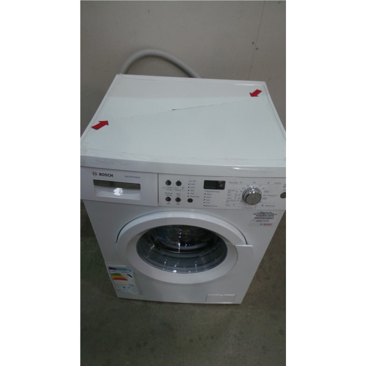GRADE A3 - Bosch WAQ283S1GB VarioPerfect 8kg 1400rpm Freestanding Washing Machine In White