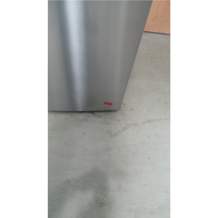 GRADE A2 - AEG S74011CMX2 Freestanding Fridge Freezer In Silver With Antifingerprint Stainless Steel Doors