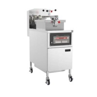 Hamoki EPF-24L Freestanding Commercial Electric Pressure Fryer – 24ltr Automatic Filtration and Drainage Valve - Programmable - 3 Phase Electric