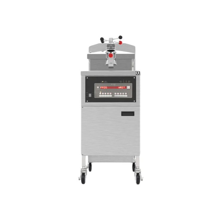 Hamoki Freestanding Gas Pressure Fryer with Filter Pump - 24 Ltr
