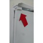 GRADE A2 - AEG SCN71800S1 50-50 Integrated Fridge Freezer