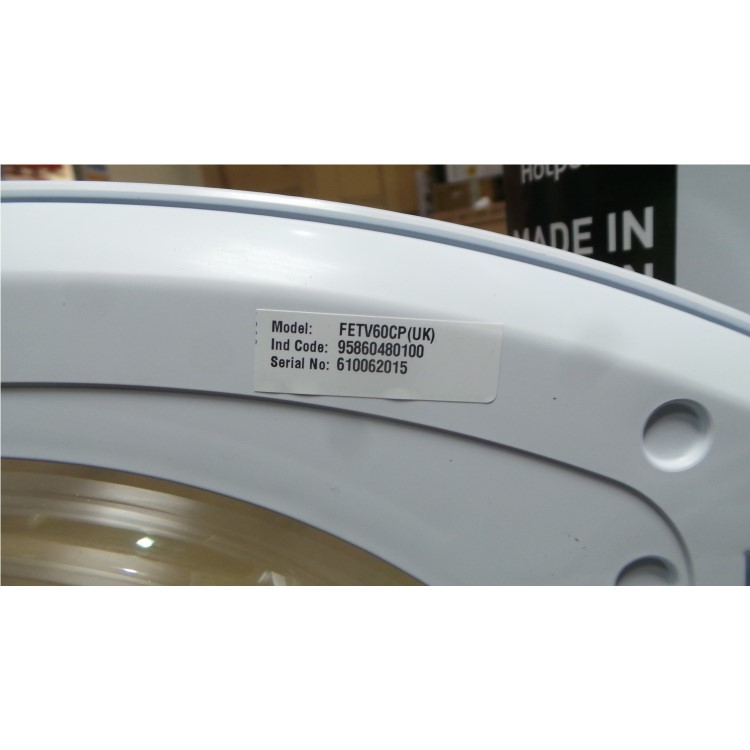 GRADE A3 - Hotpoint FETV60CP 6kg Freestanding Vented Tumble Dryer Polar White