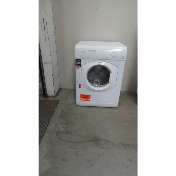GRADE A3 - Hotpoint FETV60CP 6kg Freestanding Vented Tumble Dryer Polar White
