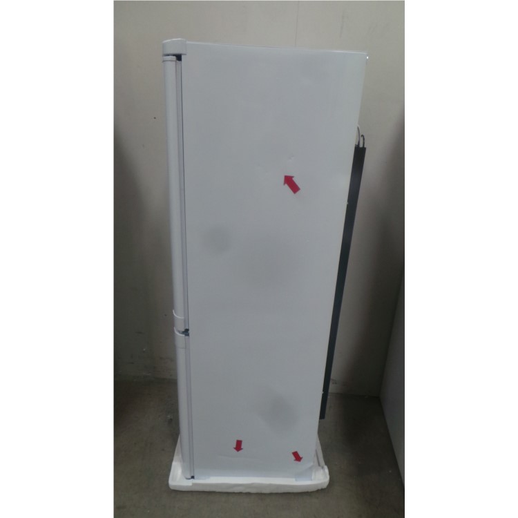 GRADE A3 - Hotpoint NRFAA50P Ice Diamond Freestanding Fridge Freezer Polar White