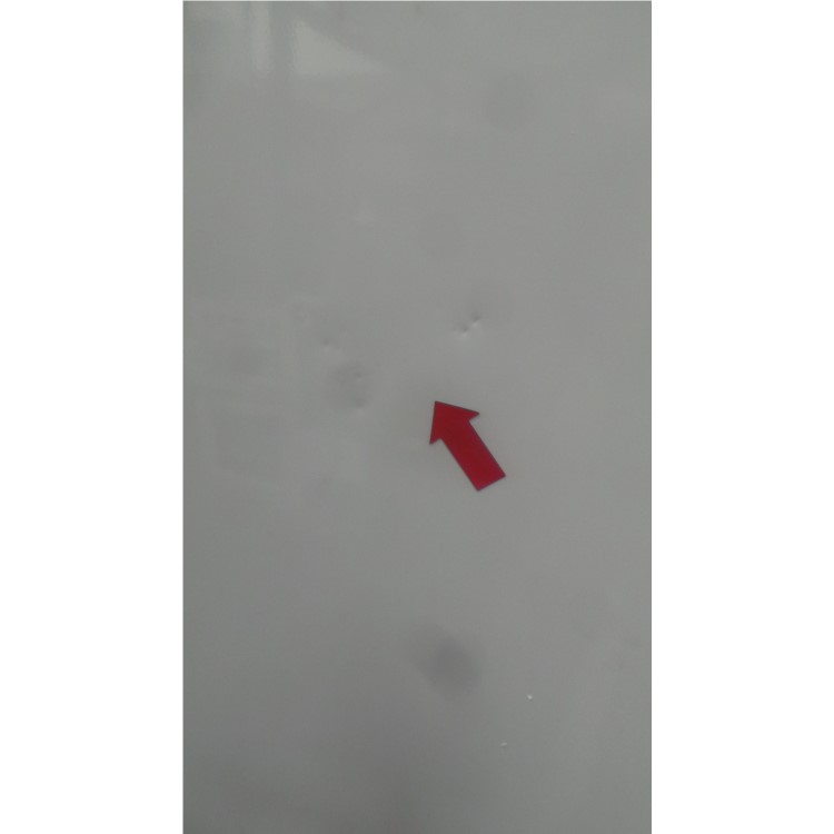 GRADE A3 - Hotpoint NRFAA50P Ice Diamond Freestanding Fridge Freezer Polar White