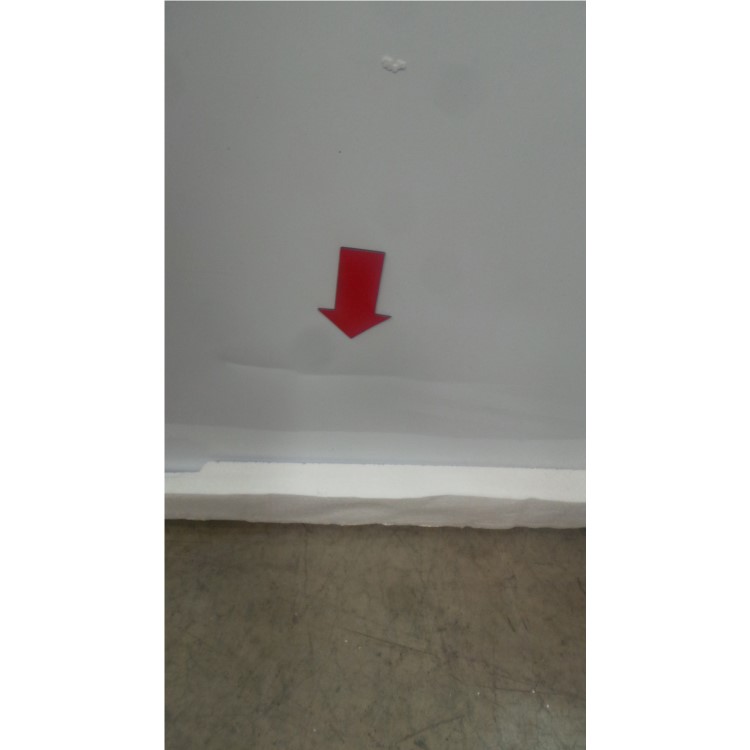 GRADE A3 - Hotpoint NRFAA50P Ice Diamond Freestanding Fridge Freezer Polar White