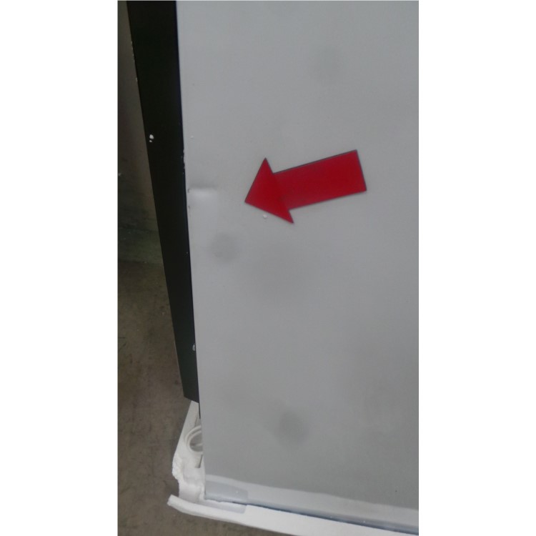 GRADE A3 - Hotpoint NRFAA50P Ice Diamond Freestanding Fridge Freezer Polar White