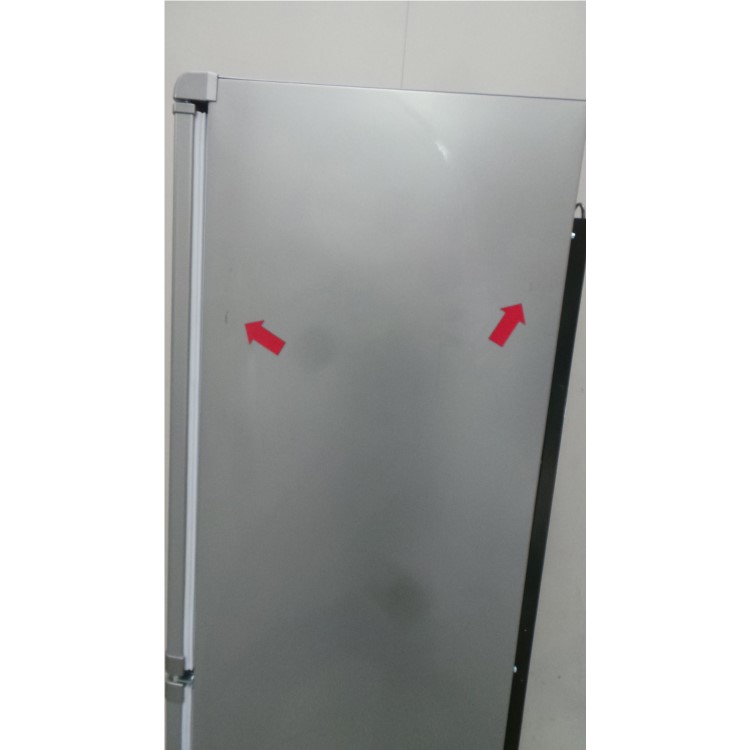 GRADE A2 - Hotpoint FFAA52S Ice Diamond Freestanding Fridge Freezer Silver