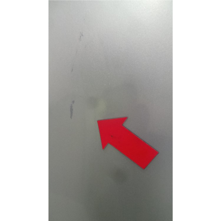 GRADE A2 - Hotpoint FFAA52S Ice Diamond Freestanding Fridge Freezer Silver