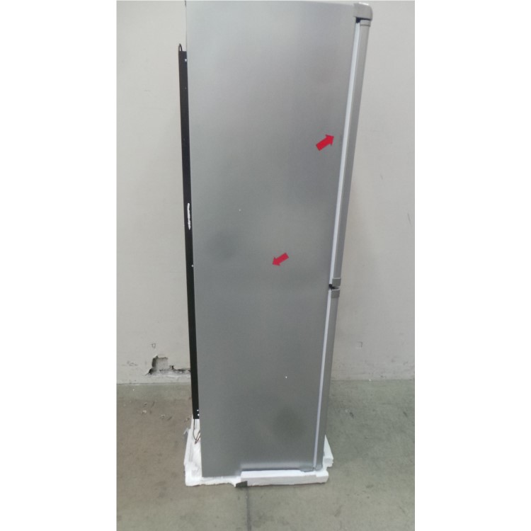 GRADE A2 - Hotpoint FFAA52S Ice Diamond Freestanding Fridge Freezer Silver