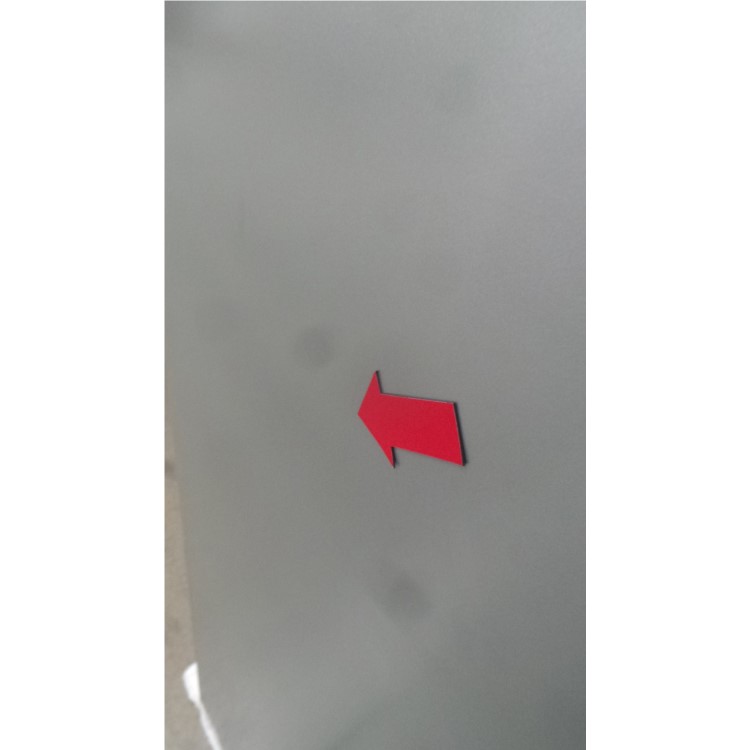 GRADE A2 - Hotpoint FFAA52S Ice Diamond Freestanding Fridge Freezer Silver