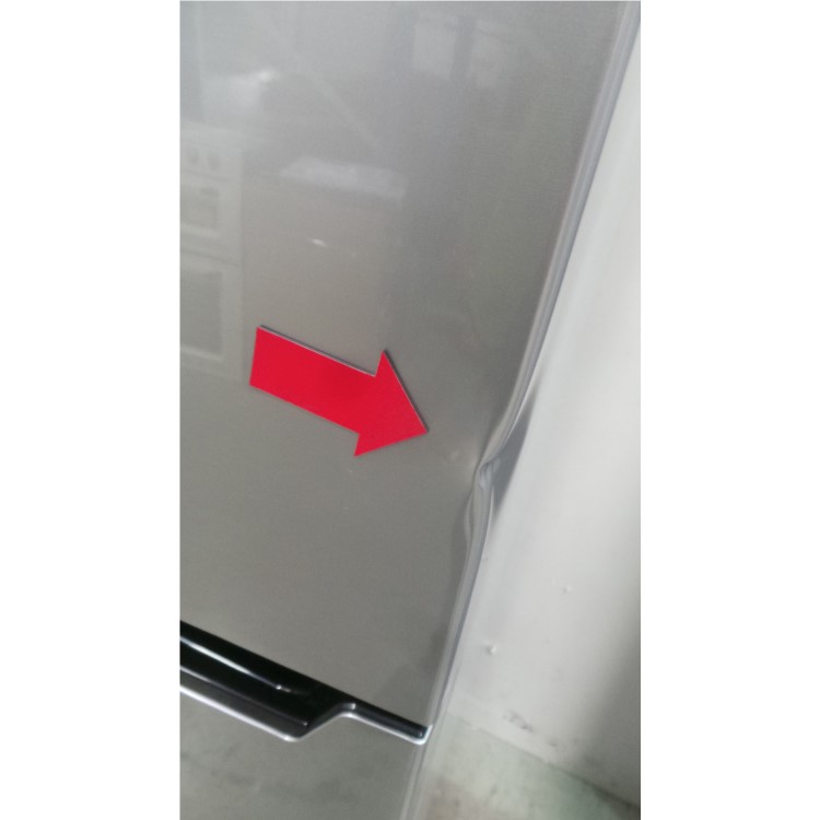 GRADE A2 - Hisense RB320D4WG1 Freestanding Fridge Freezer With Water Dispenser Silver