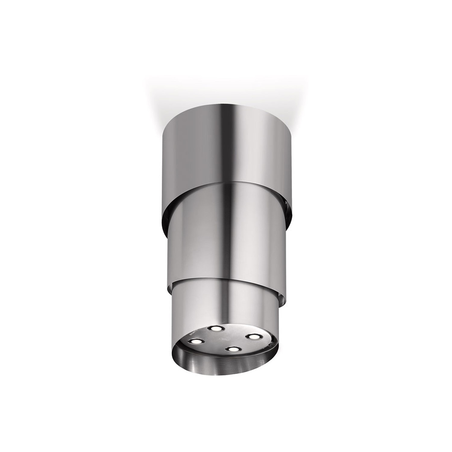 Retractable sales island hood