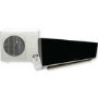 GRADE A1 - 24000BTU 7Kw Black Wall Split Inverter Air Conditioner - Heating and Cooling