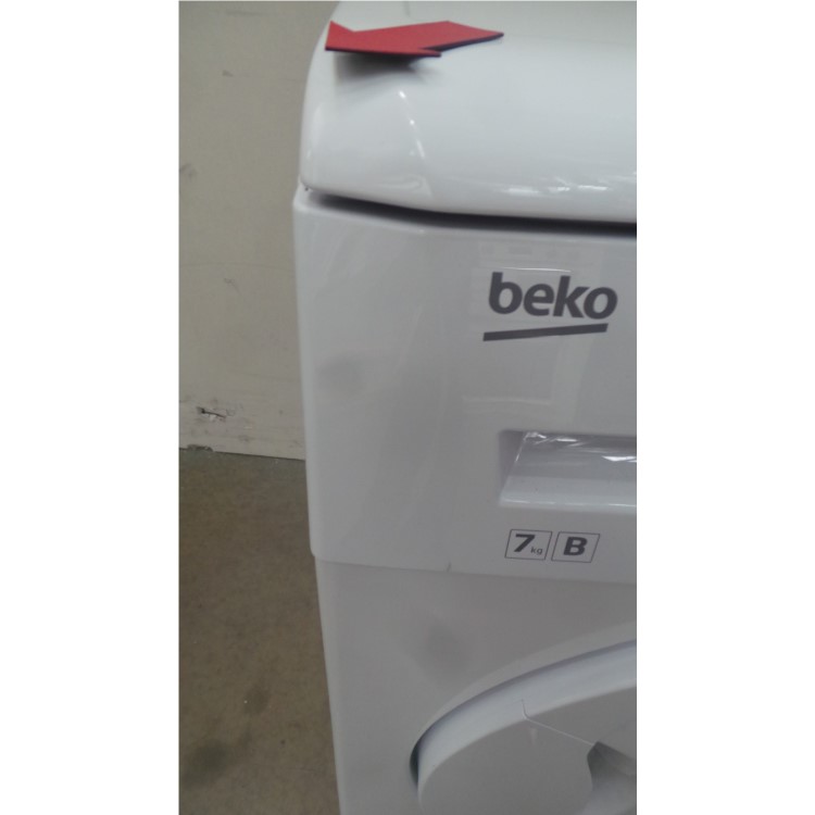 GRADE A2 - Beko DCU7230W Sensor Driven 7kg Freestanding Condenser Tumble Dryer White