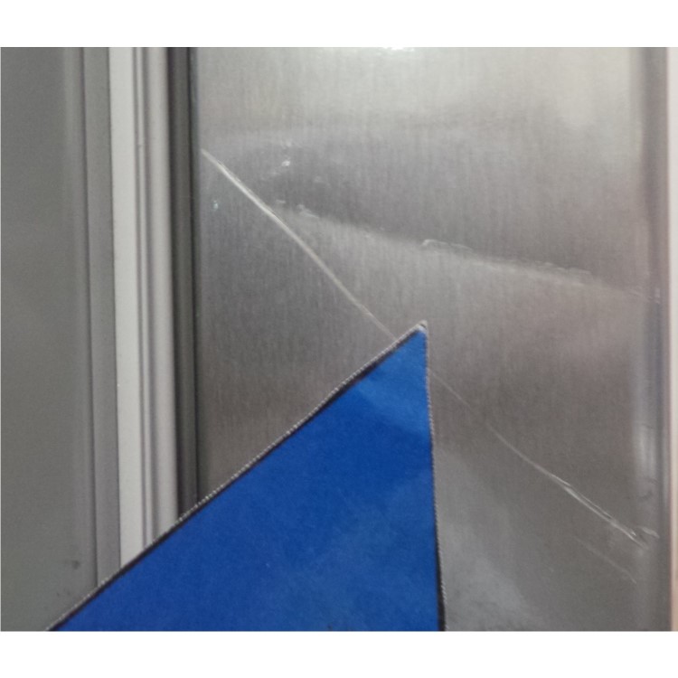 GRADE A3 - Hisense RS731N4AC1 Side-by-side American Fridge Freezer Stainless Steel Effect