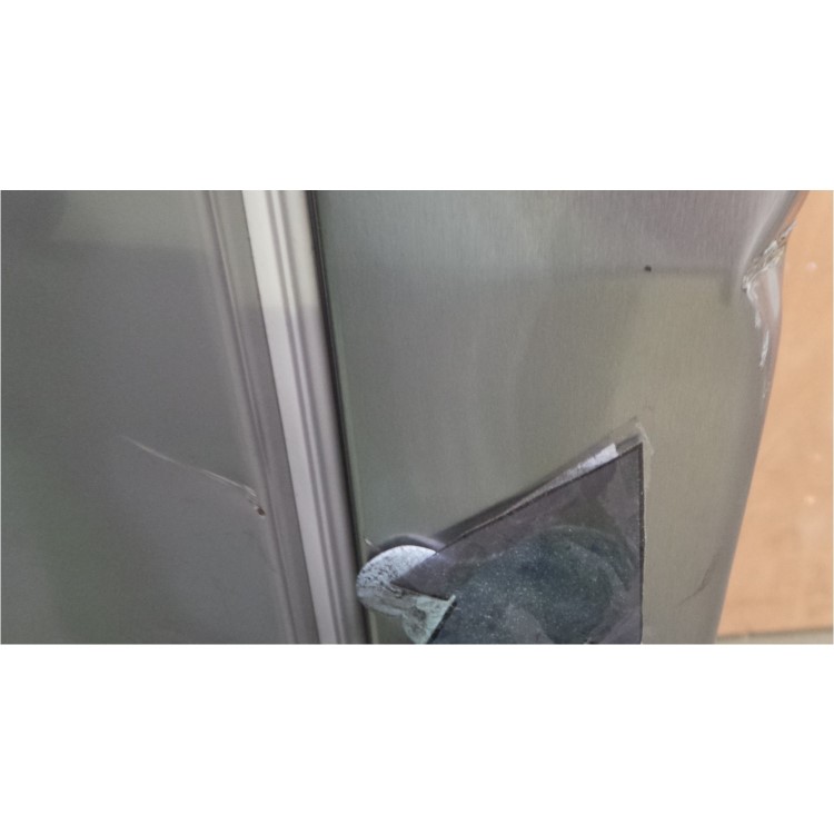 GRADE A3 - Hisense RS731N4AC1 Side-by-side American Fridge Freezer Stainless Steel Effect