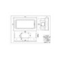Faber Heaven Glass 2.0 90cm Ceiling Cooker Hood - White Glass