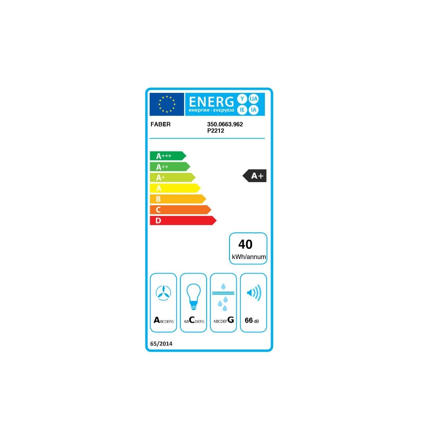 Faber 350.0663.963 High-Light 2.0 91cm Ceiling Cooker Hood - Matt Black Faber 350.0663.963 High-Light 2.0 91cm Ceiling Cooker Hood - Matt Black