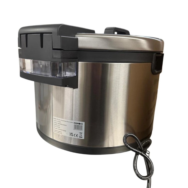 Hamoki RC-22L Professional Premium Commercial Digital Rice Cooker and Warmer 20ltr. Includes FREE Rice Scoop And Measuring Cup