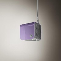 Elica 35CC-GRL-LAC-IS Designer Island Cooker Hood 350 x 350mm Lilac