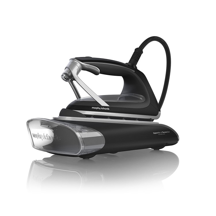 Morphy Richards 360001 Redefine ATOMist Vapour Glass Iron - Black