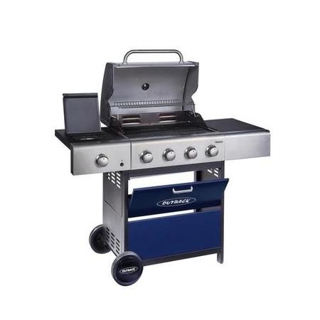 Outback meteor 4 burner gas bbq top