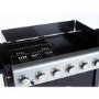Outback Party 6 Burner Gas BBQ in Black