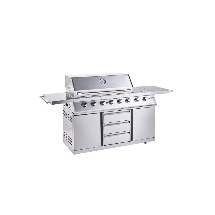 Refurbished Outback Signature II - 6 Burner Dual Fuel BBQ Grill - Stainless Steel