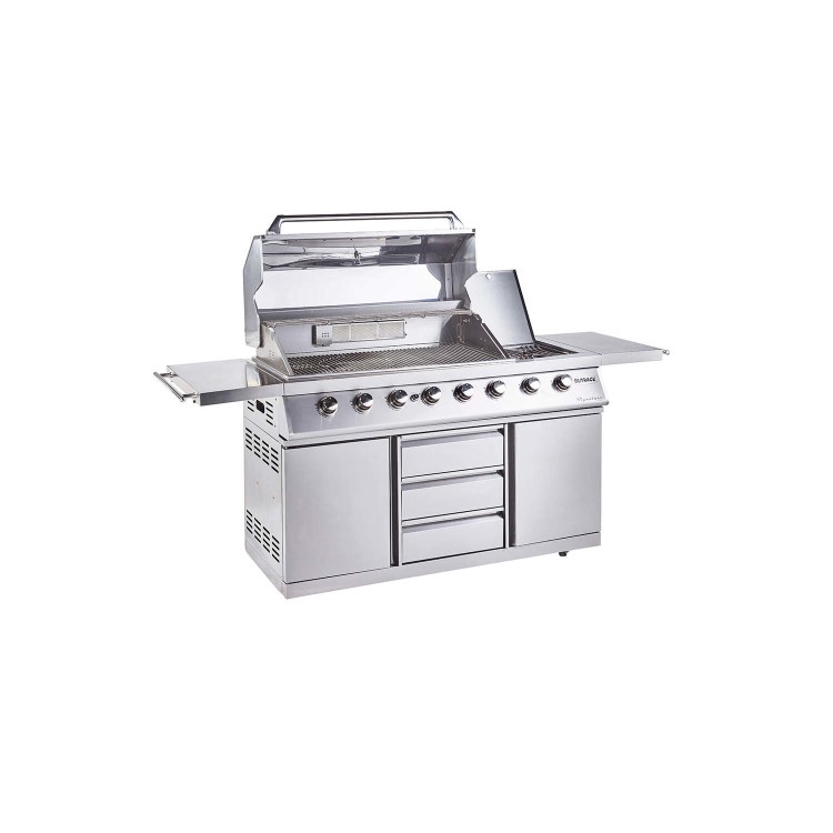 Refurbished Outback Signature II - 6 Burner Dual Fuel BBQ Grill - Stainless Steel